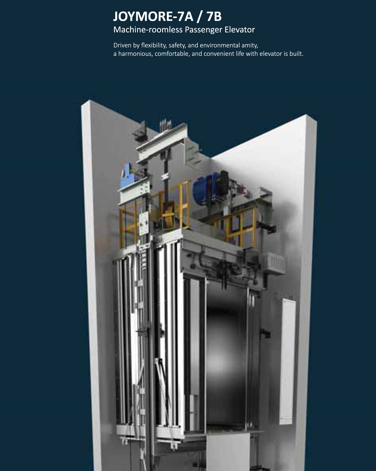 JOYMORE7A-7B  MRL Passenger lift